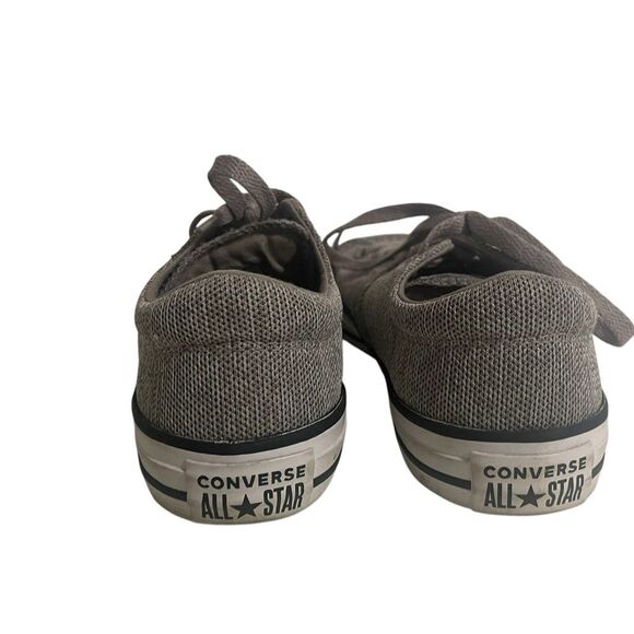 Converse Sneaker Womens 9 All Star Low Top Gray Material Punk Retro 90's Grunge - Picture 5 of 14